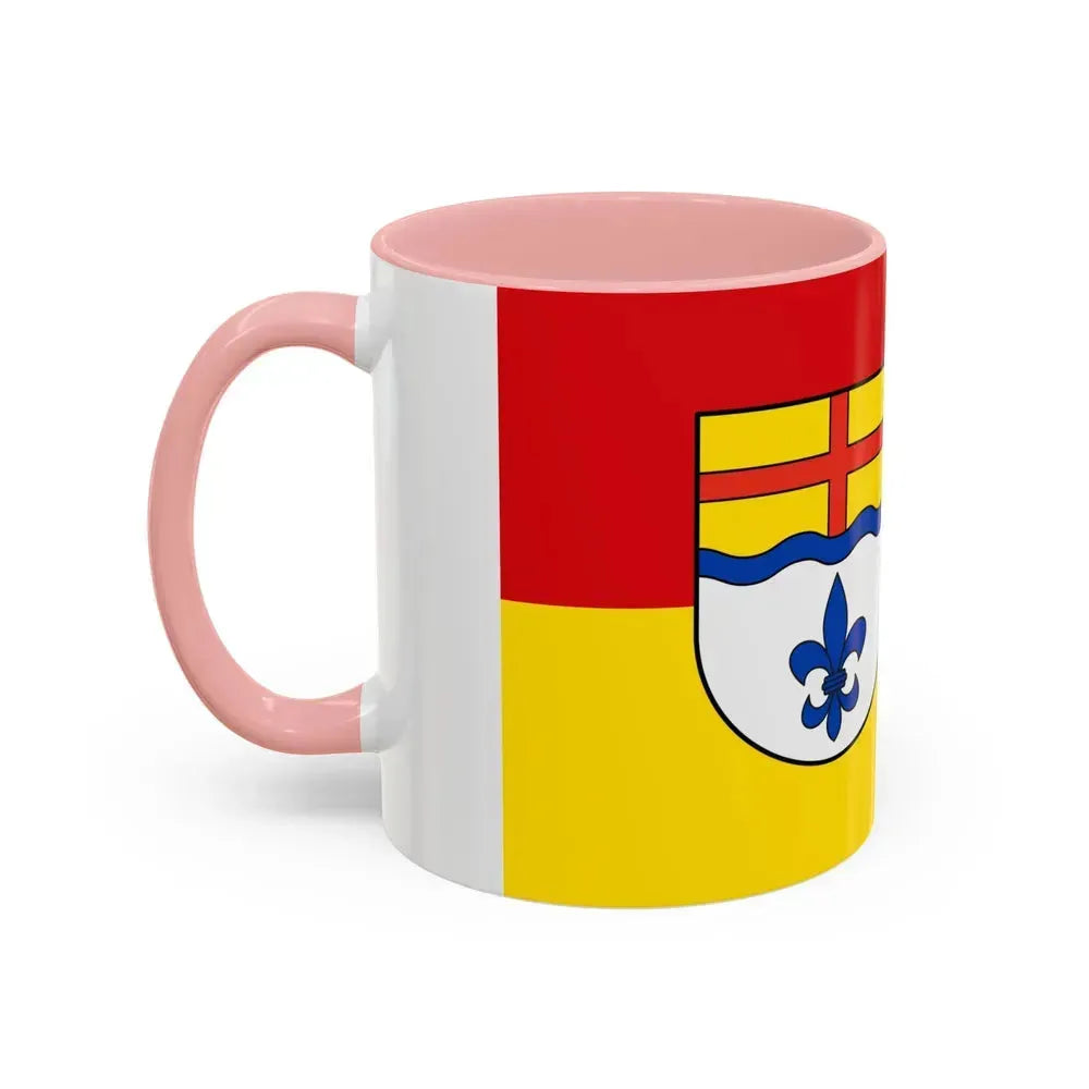 Flag of Hoexter Germany - Accent Coffee Mug - Go Mug Yourself