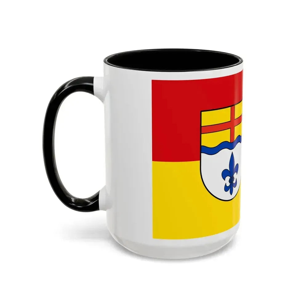 Flag of Hoexter Germany - Accent Coffee Mug - Go Mug Yourself