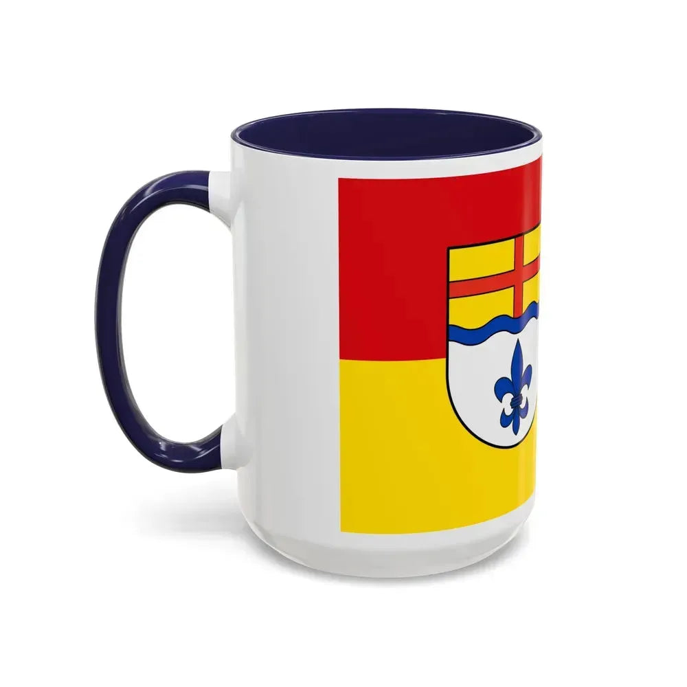 Flag of Hoexter Germany - Accent Coffee Mug - Go Mug Yourself