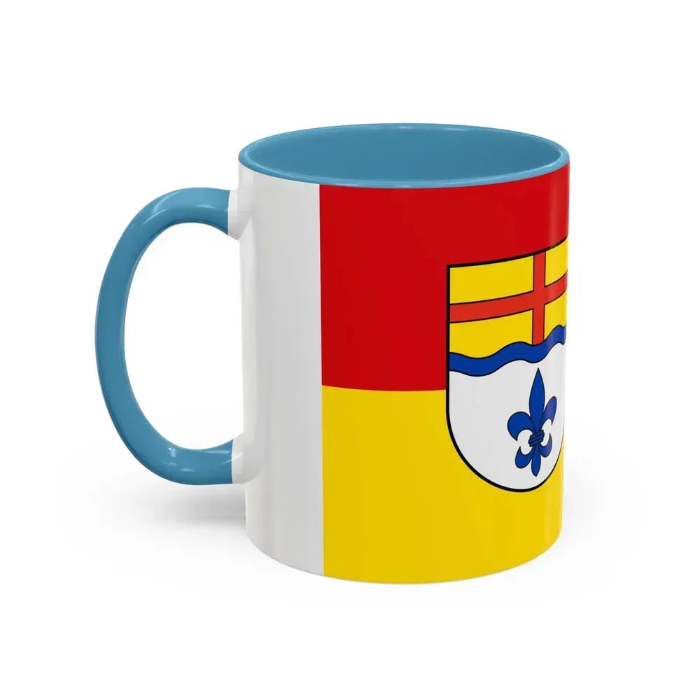 Flag of Hoexter Germany - Accent Coffee Mug - Go Mug Yourself
