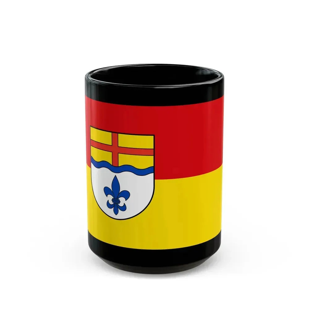Flag of Hoexter Germany - Black Coffee Mug 15oz - Go Mug Yourself