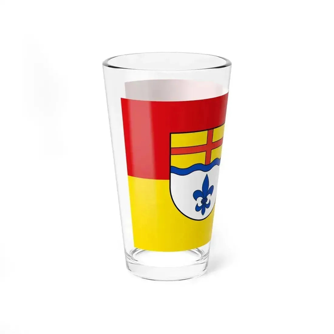 Flag of Hoexter Germany - Pint Glass 16oz - Go Mug Yourself
