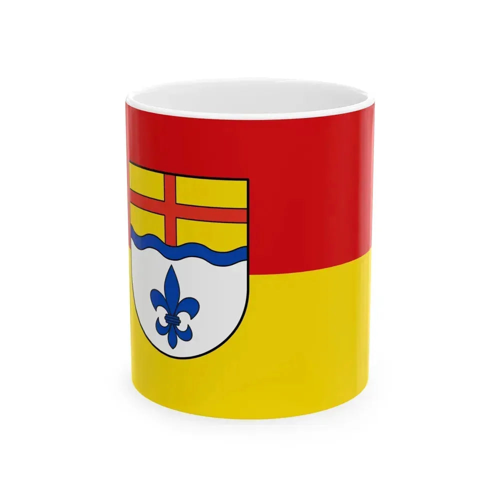 Flag of Hoexter Germany - White Coffee Mug 11oz - Go Mug Yourself