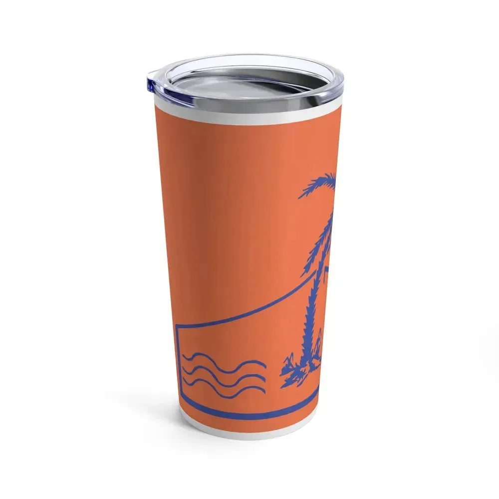 Flag of Hof Azza Regional Council Israel - Tumbler 20oz - Go Mug Yourself