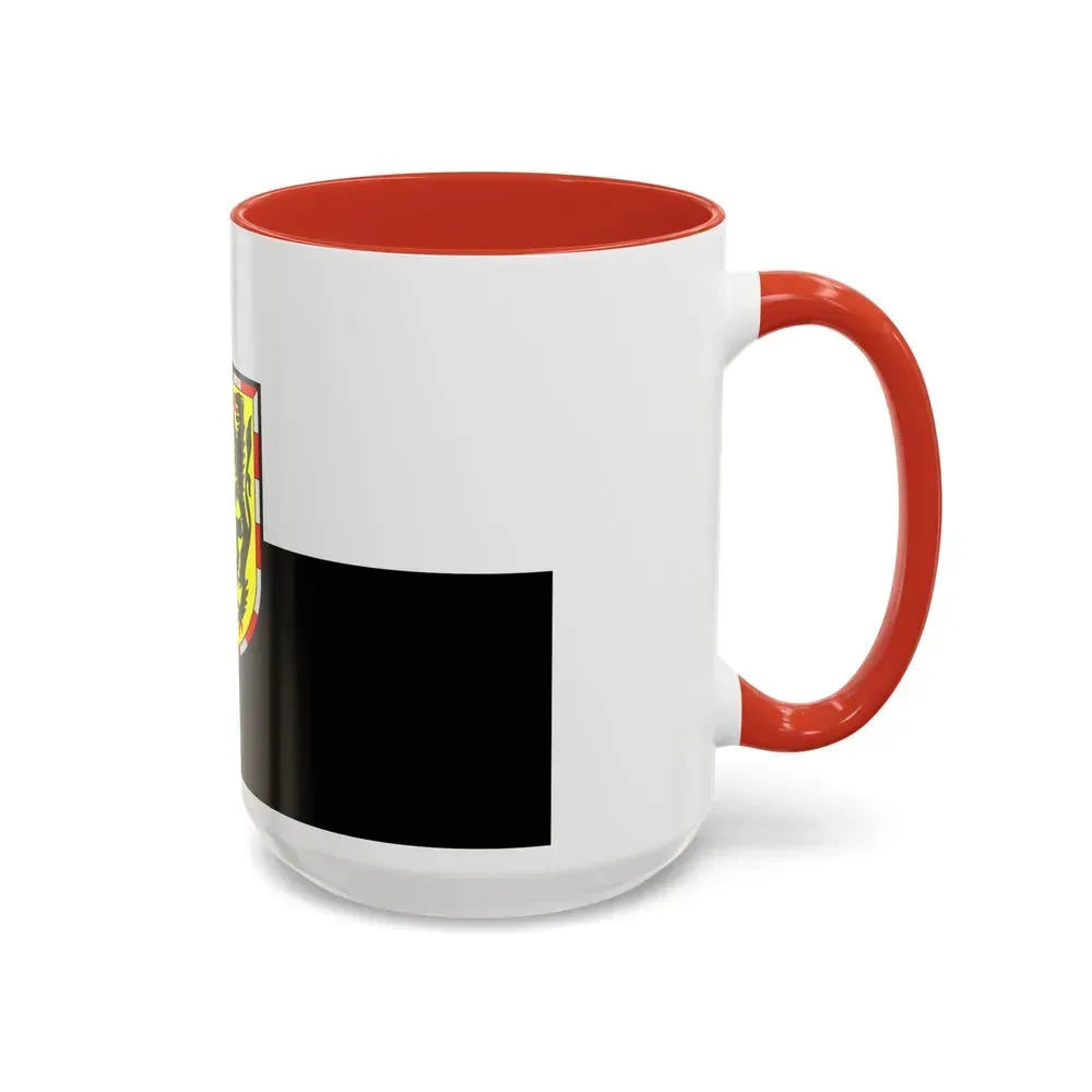 Flag of Hof Germany - Accent Coffee Mug - Go Mug Yourself