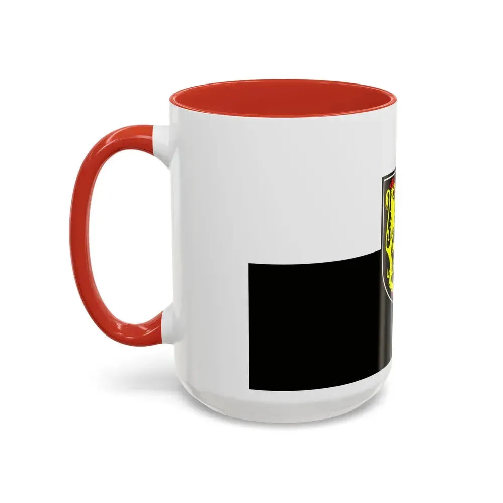 Flag of Hof Germany - Accent Coffee Mug - Go Mug Yourself