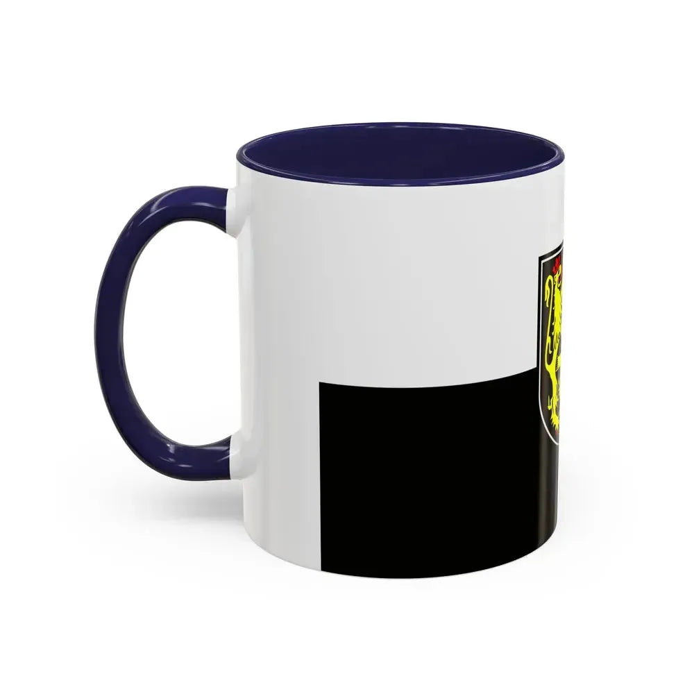 Flag of Hof Germany - Accent Coffee Mug - Go Mug Yourself