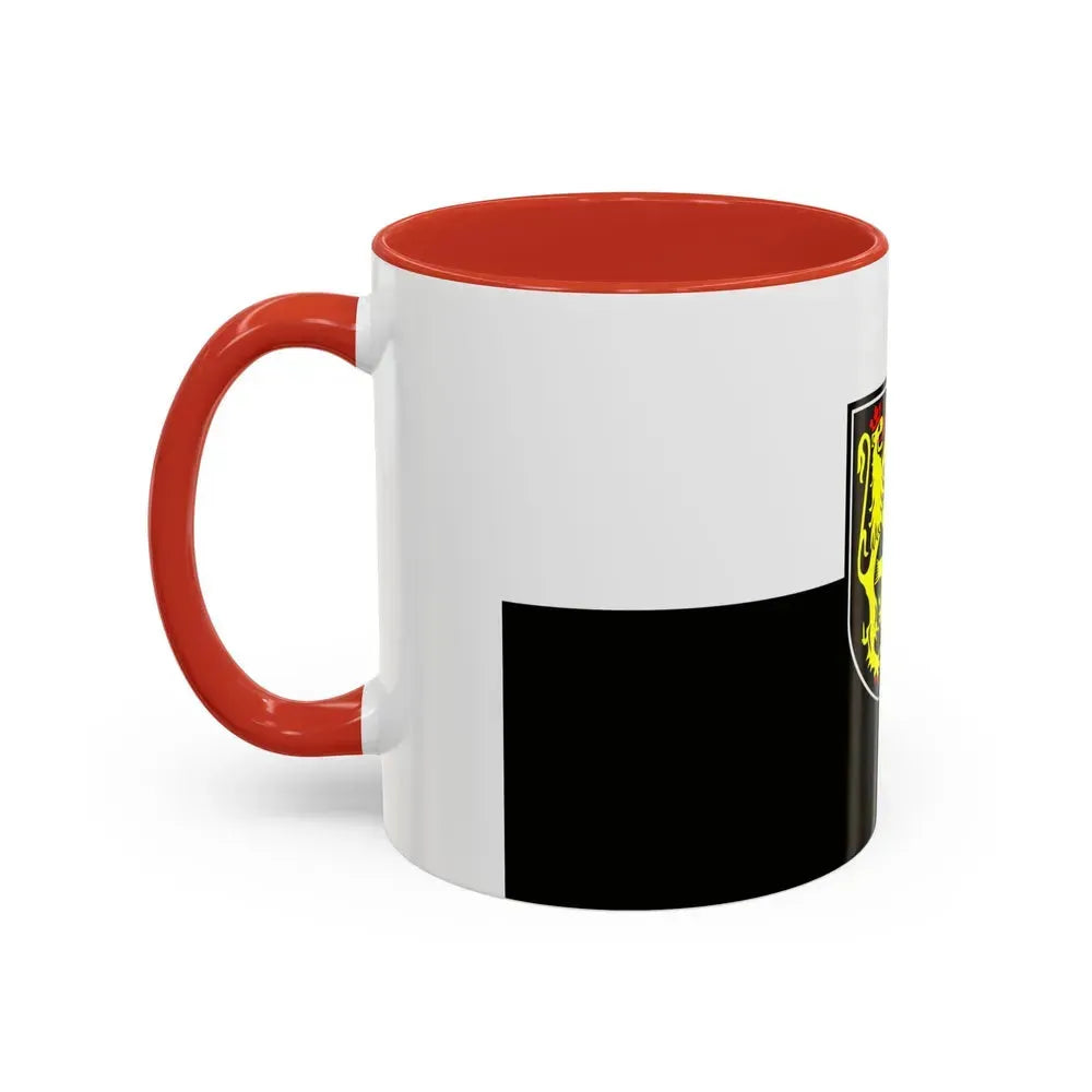 Flag of Hof Germany - Accent Coffee Mug - Go Mug Yourself
