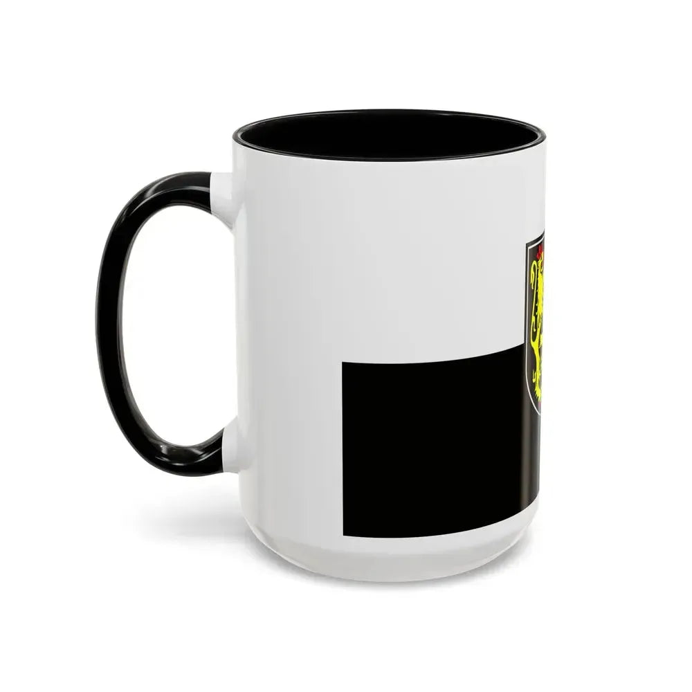 Flag of Hof Germany - Accent Coffee Mug - Go Mug Yourself