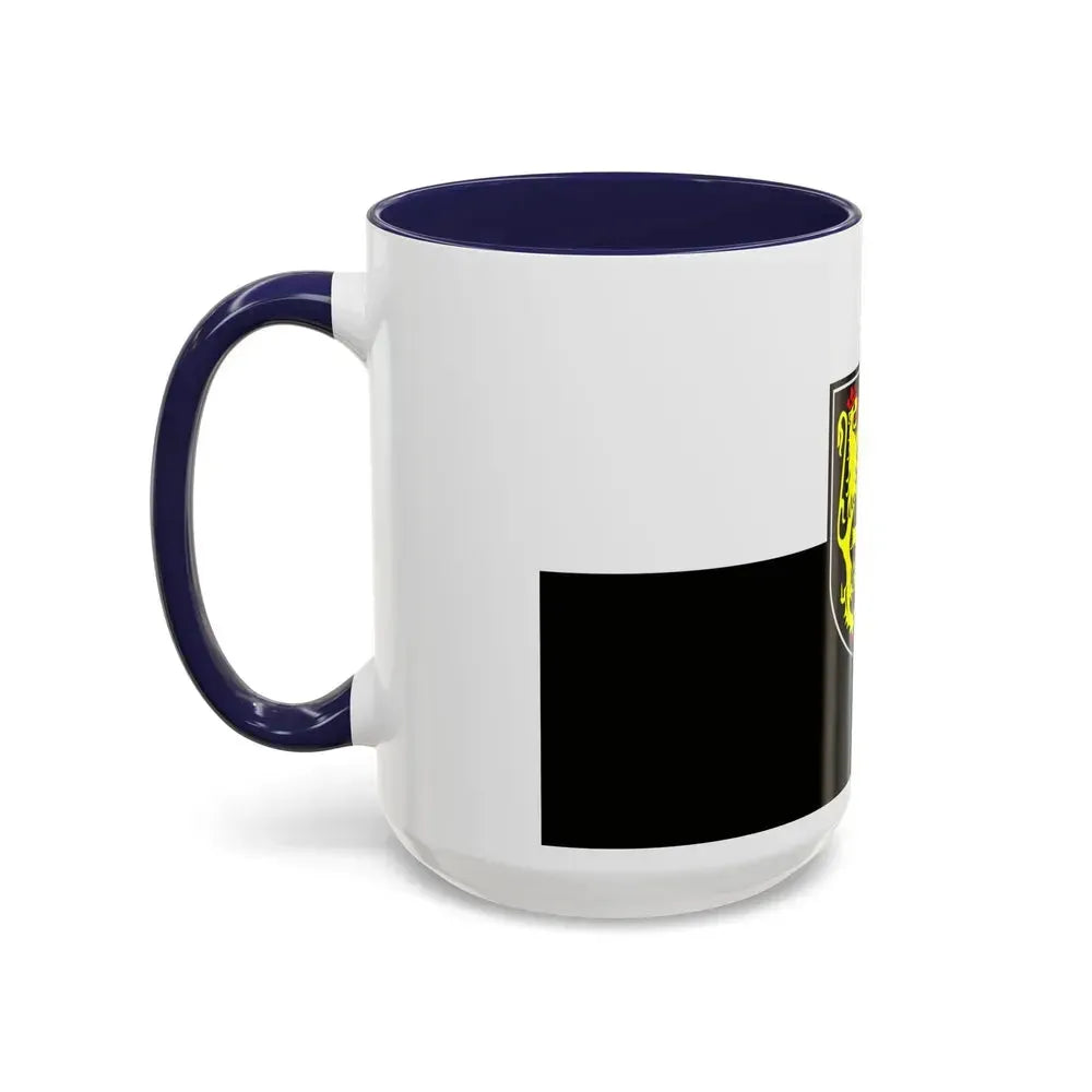 Flag of Hof Germany - Accent Coffee Mug - Go Mug Yourself
