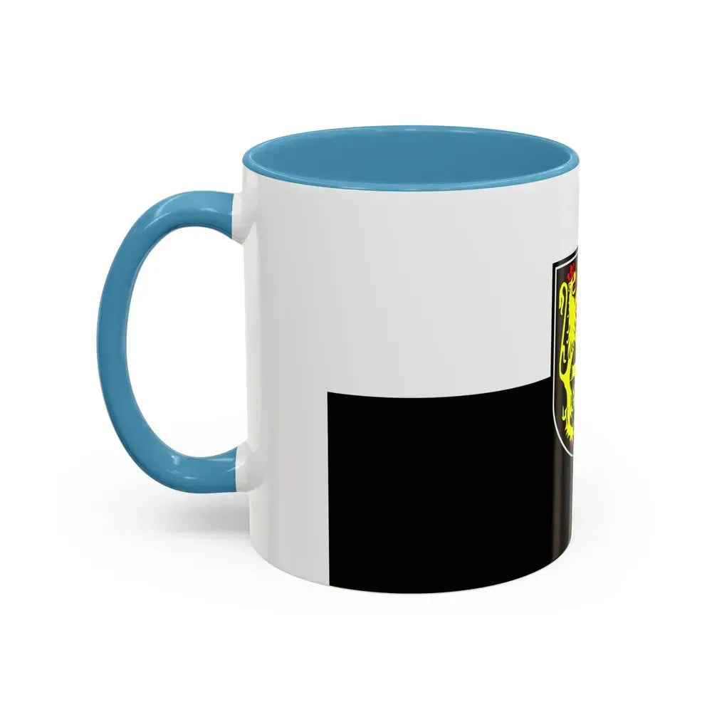Flag of Hof Germany - Accent Coffee Mug - Go Mug Yourself