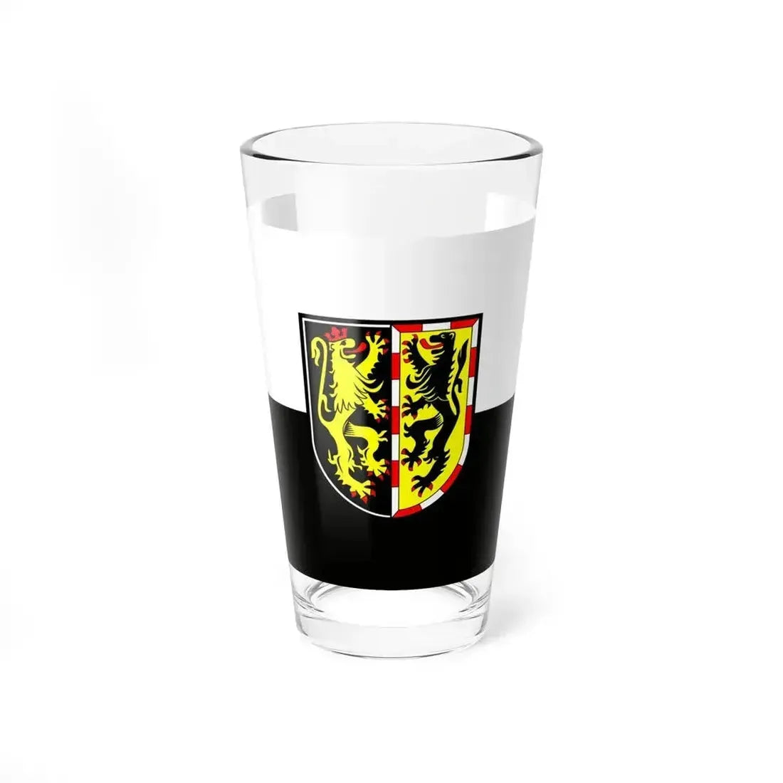Flag of Hof Germany - Pint Glass 16oz 16oz - Go Mug Yourself