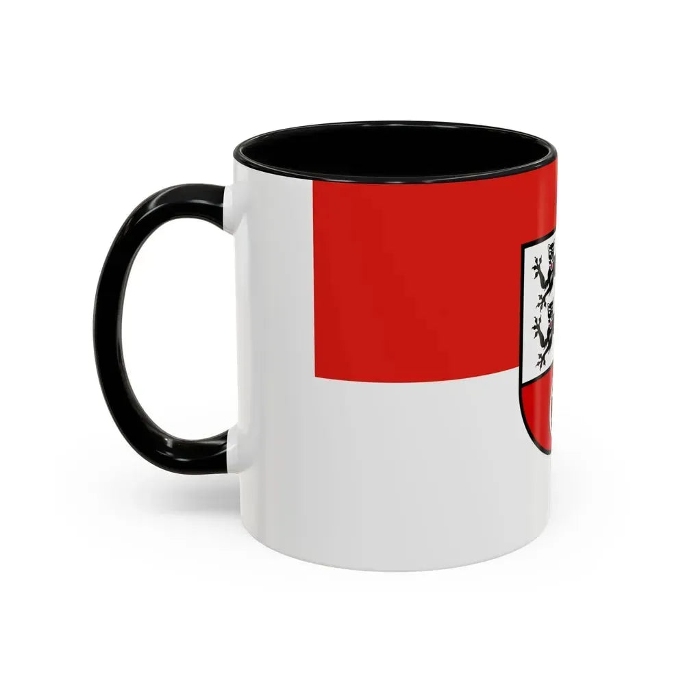Flag of Hohenlohekreis Germany - Accent Coffee Mug - Go Mug Yourself