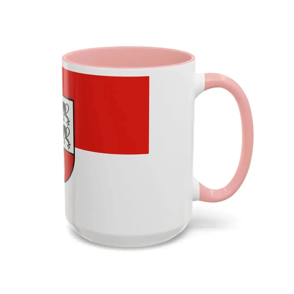 Flag of Hohenlohekreis Germany - Accent Coffee Mug - Go Mug Yourself