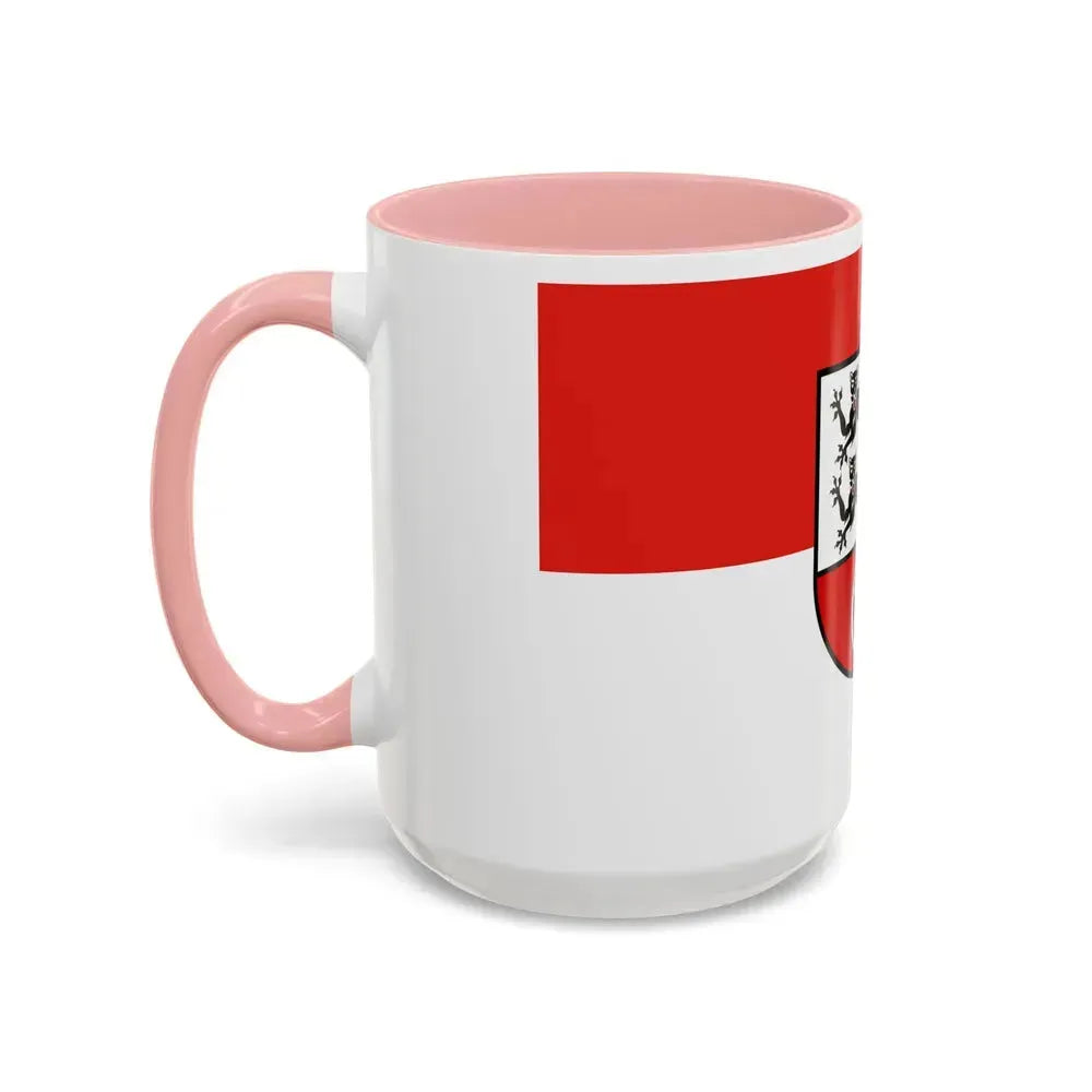 Flag of Hohenlohekreis Germany - Accent Coffee Mug - Go Mug Yourself