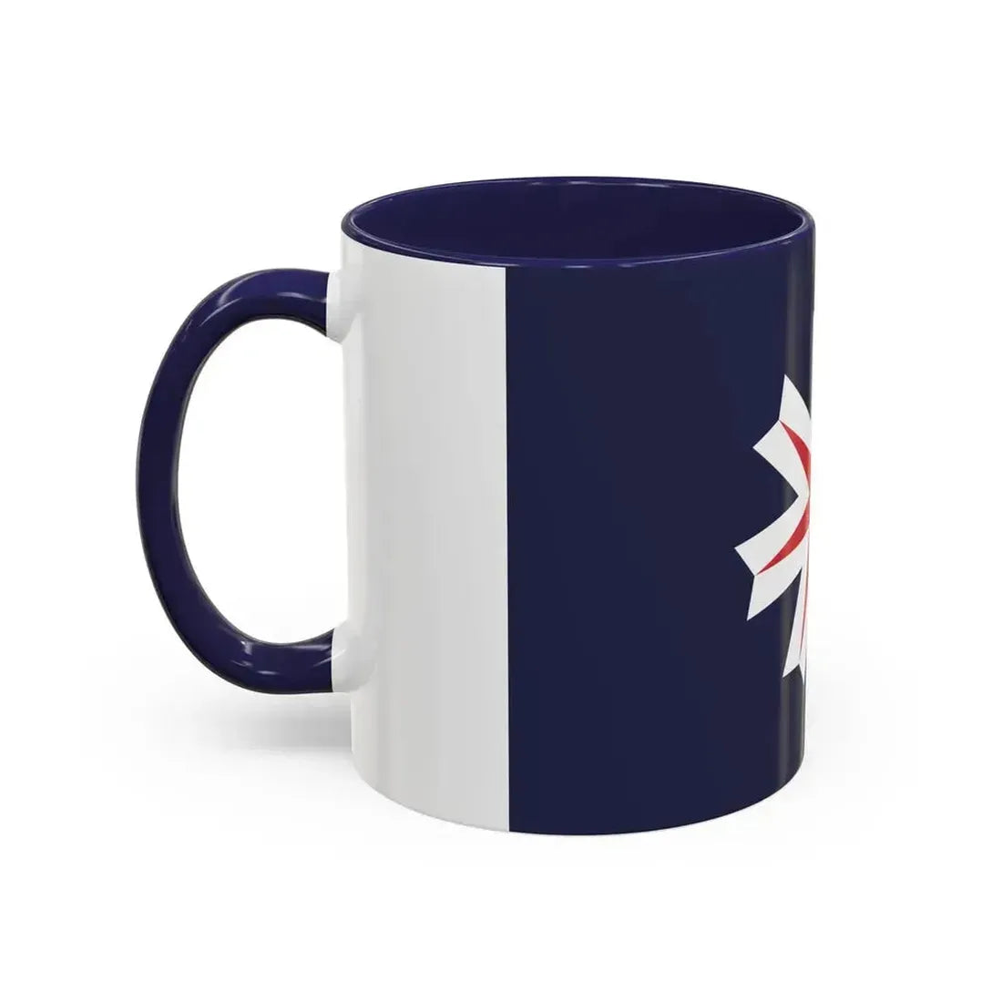 Flag of Hokkaido Prefecture Japan - Accent Coffee Mug - Go Mug Yourself