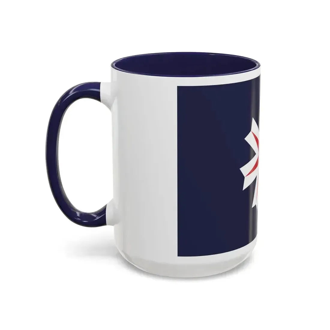 Flag of Hokkaido Prefecture Japan - Accent Coffee Mug - Go Mug Yourself
