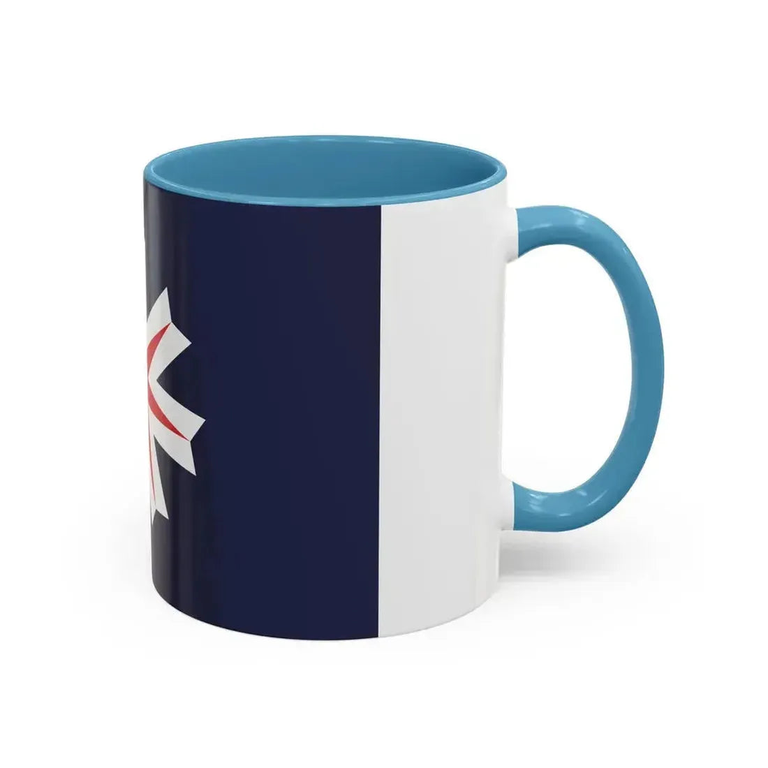 Flag of Hokkaido Prefecture Japan - Accent Coffee Mug - Go Mug Yourself