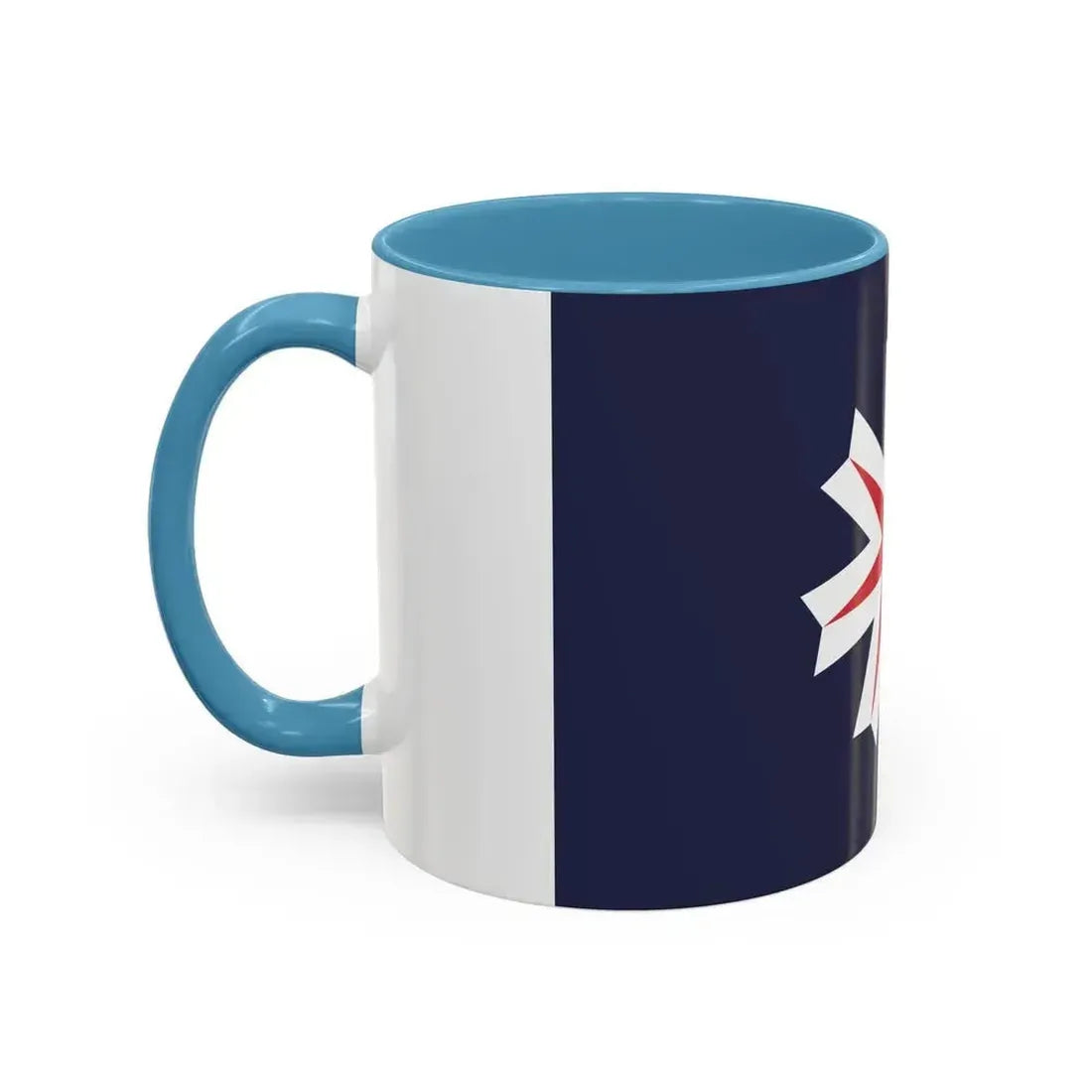 Flag of Hokkaido Prefecture Japan - Accent Coffee Mug - Go Mug Yourself