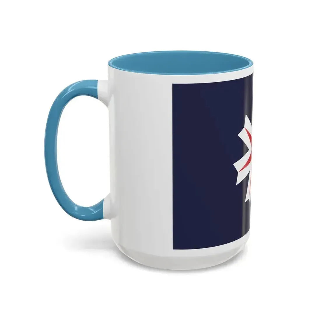 Flag of Hokkaido Prefecture Japan - Accent Coffee Mug - Go Mug Yourself