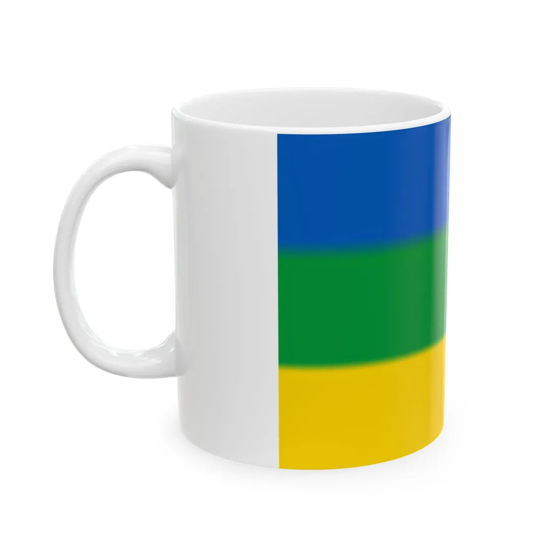 Flag of Holovne (Ukraine) White Coffee Mug - Go Mug Yourself