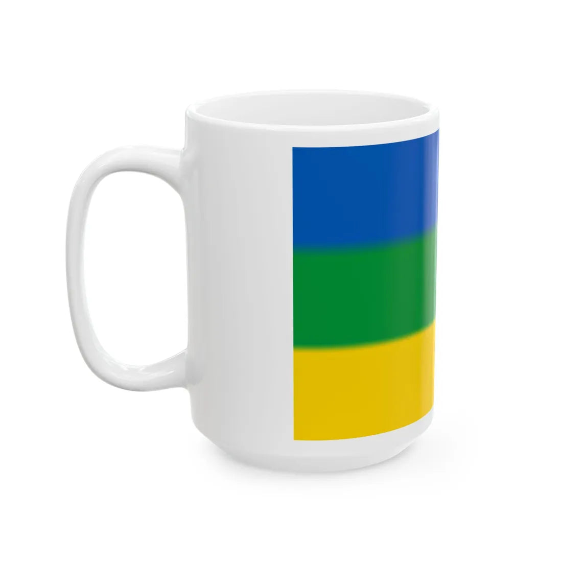 Flag of Holovne (Ukraine) White Coffee Mug - Go Mug Yourself
