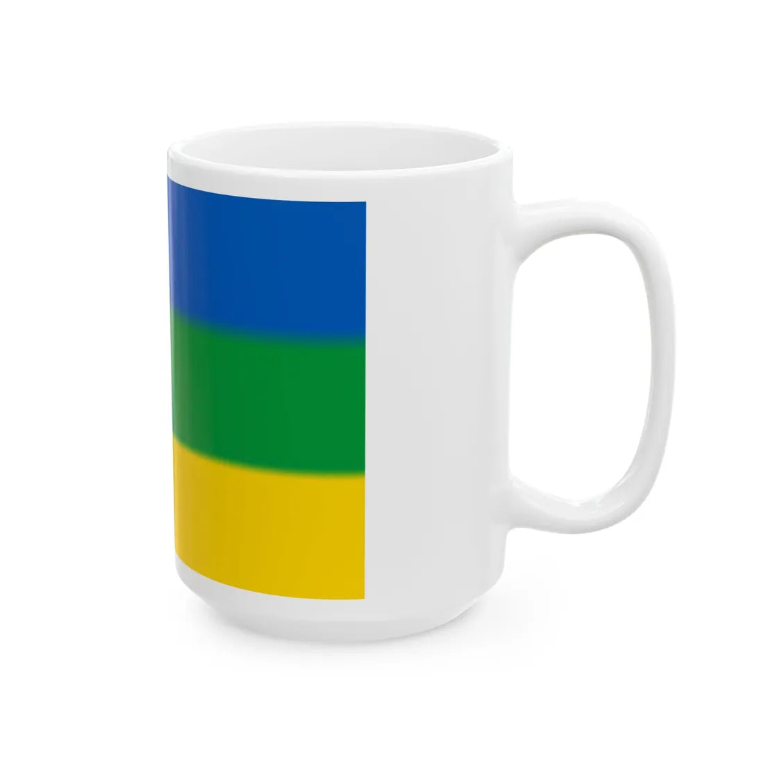 Flag of Holovne (Ukraine) White Coffee Mug - Go Mug Yourself
