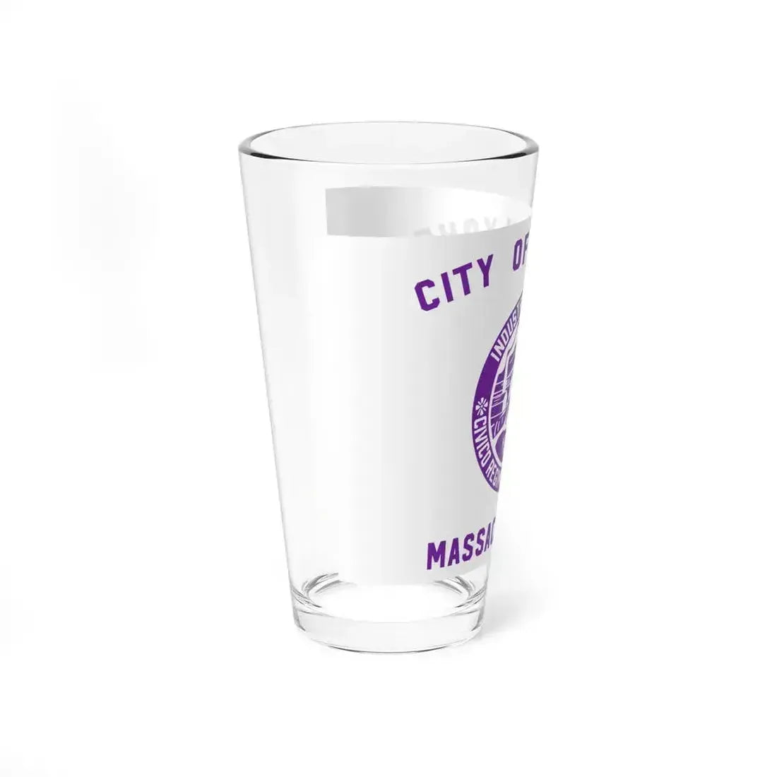 Flag of Holyoke, Massachusetts - Pint Glass 16oz - Go Mug Yourself