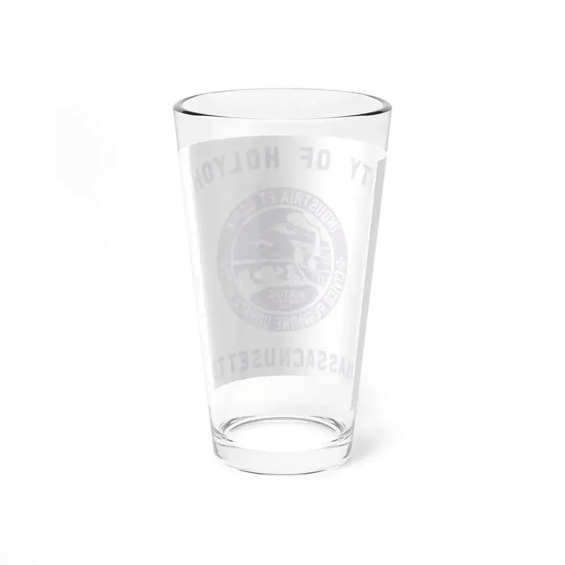 Flag of Holyoke, Massachusetts - Pint Glass 16oz - Go Mug Yourself