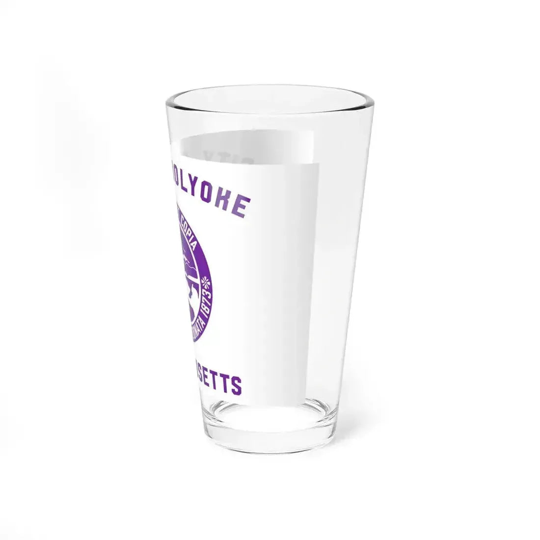 Flag of Holyoke, Massachusetts - Pint Glass 16oz - Go Mug Yourself