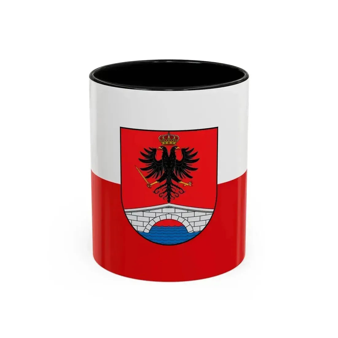 Flag of Honda Tolima Colombia - Accent Coffee Mug 11oz Black - Go Mug Yourself
