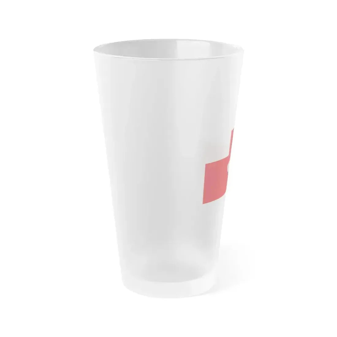 Flag of Honda Tolima Colombia - Frosted Pint Glass 16oz - Go Mug Yourself