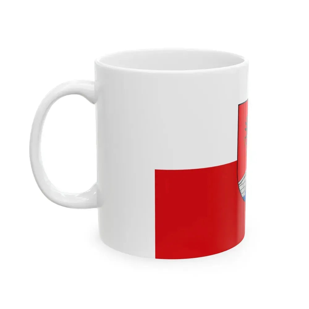 Flag of Honda Tolima Colombia - White Coffee Mug - Go Mug Yourself