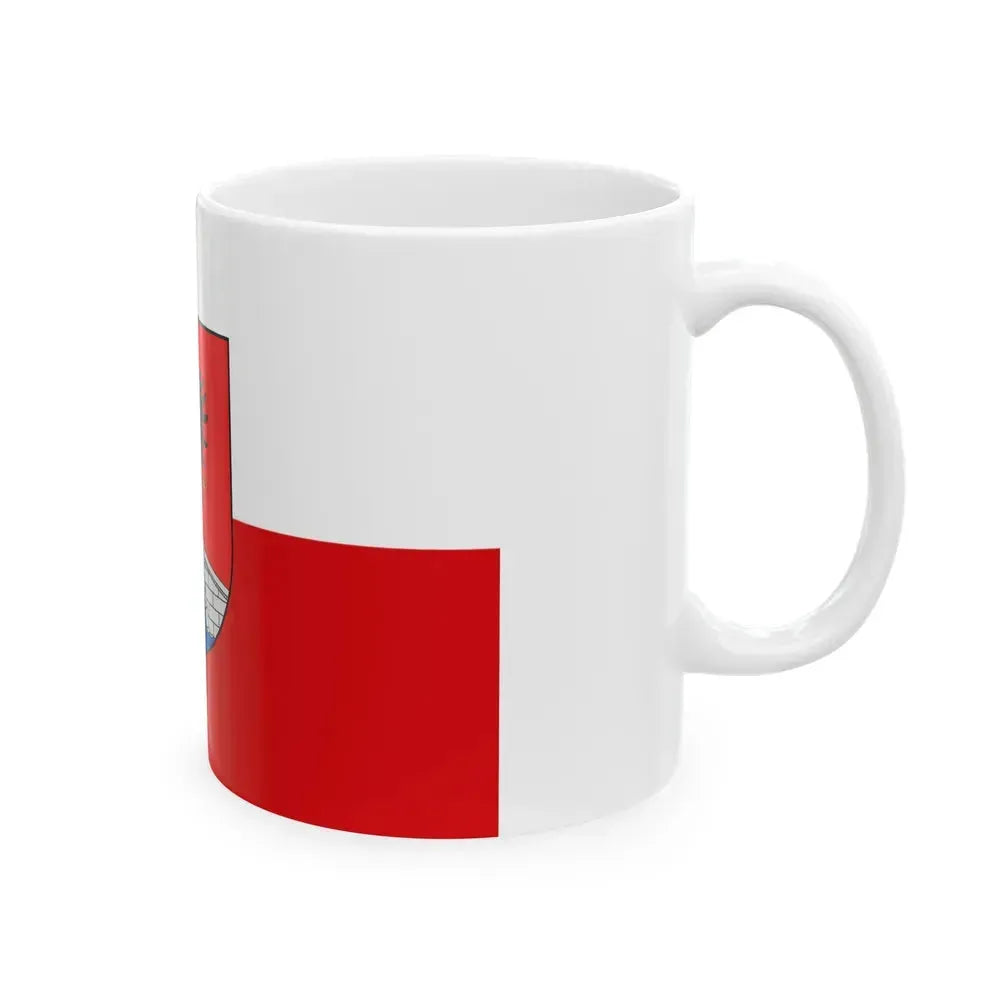 Flag of Honda Tolima Colombia - White Coffee Mug - Go Mug Yourself