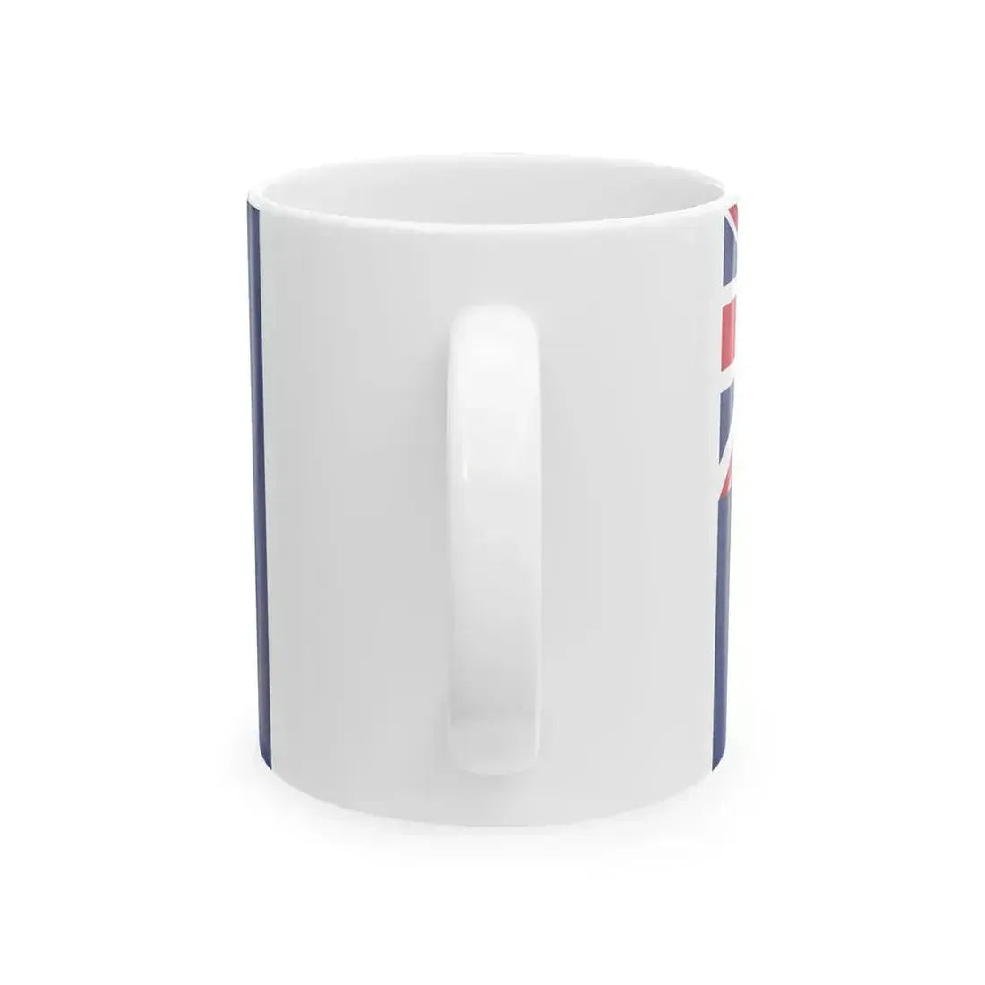 Flag of Hong Kong 1959-1997 2-3 (China) White Coffee Mug - Go Mug Yourself