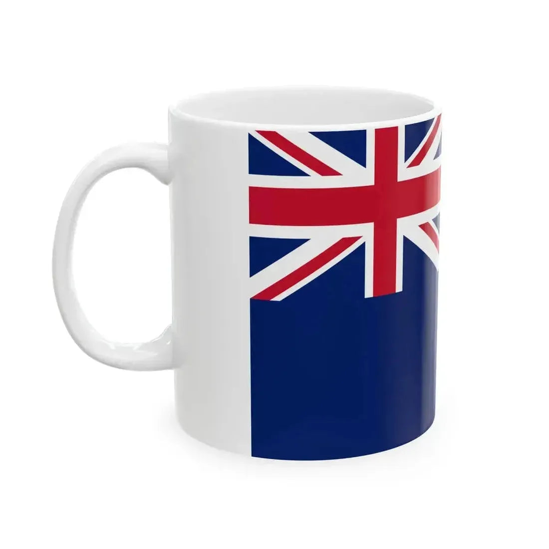 Flag of Hong Kong 1959-1997 2-3 (China) White Coffee Mug - Go Mug Yourself