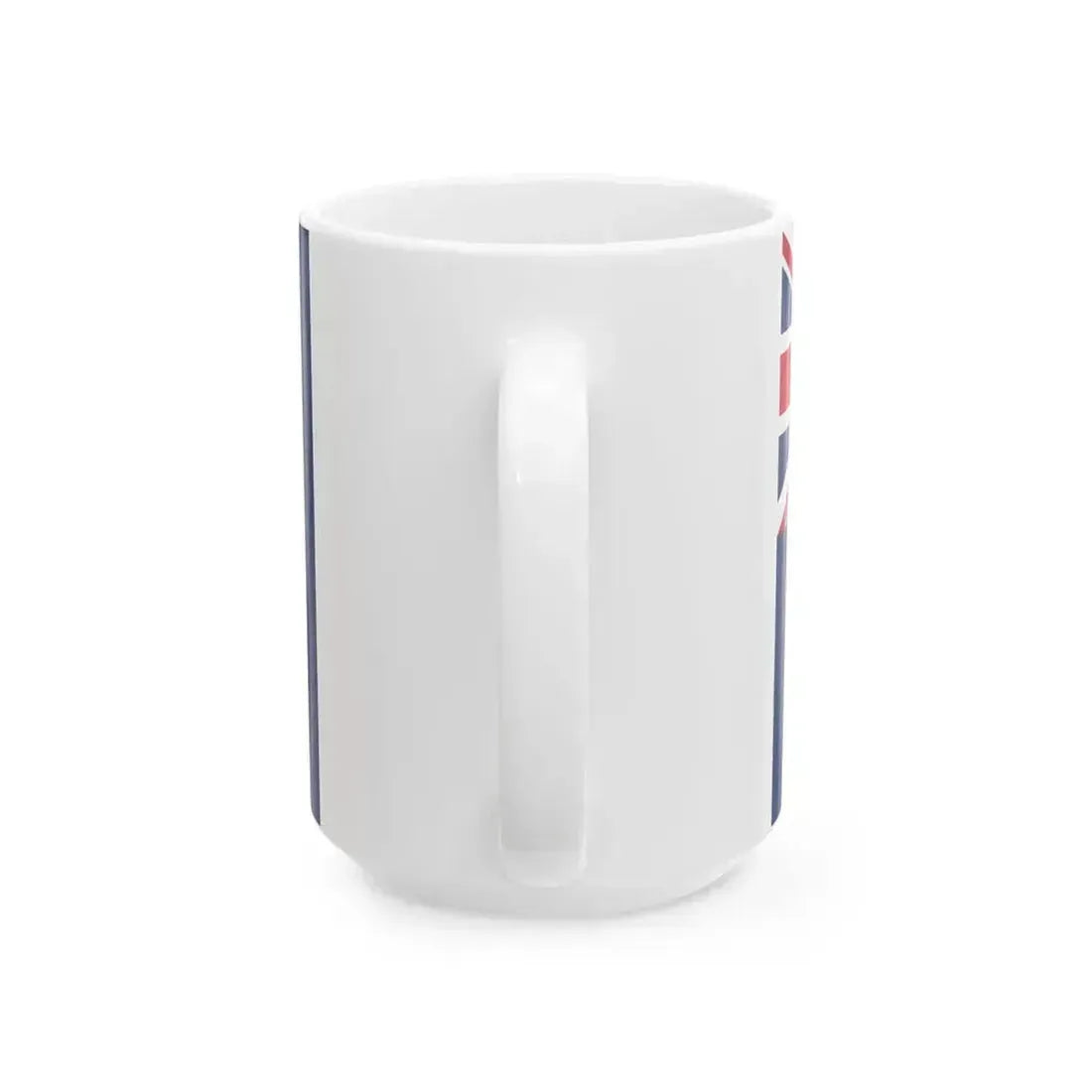 Flag of Hong Kong 1959-1997 2-3 (China) White Coffee Mug - Go Mug Yourself