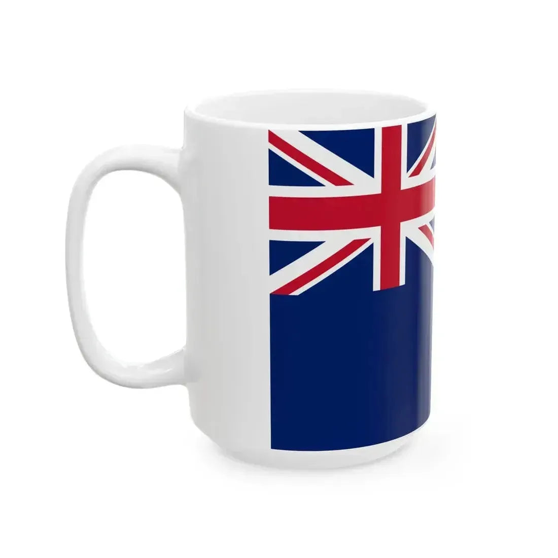 Flag of Hong Kong 1959-1997 2-3 (China) White Coffee Mug - Go Mug Yourself