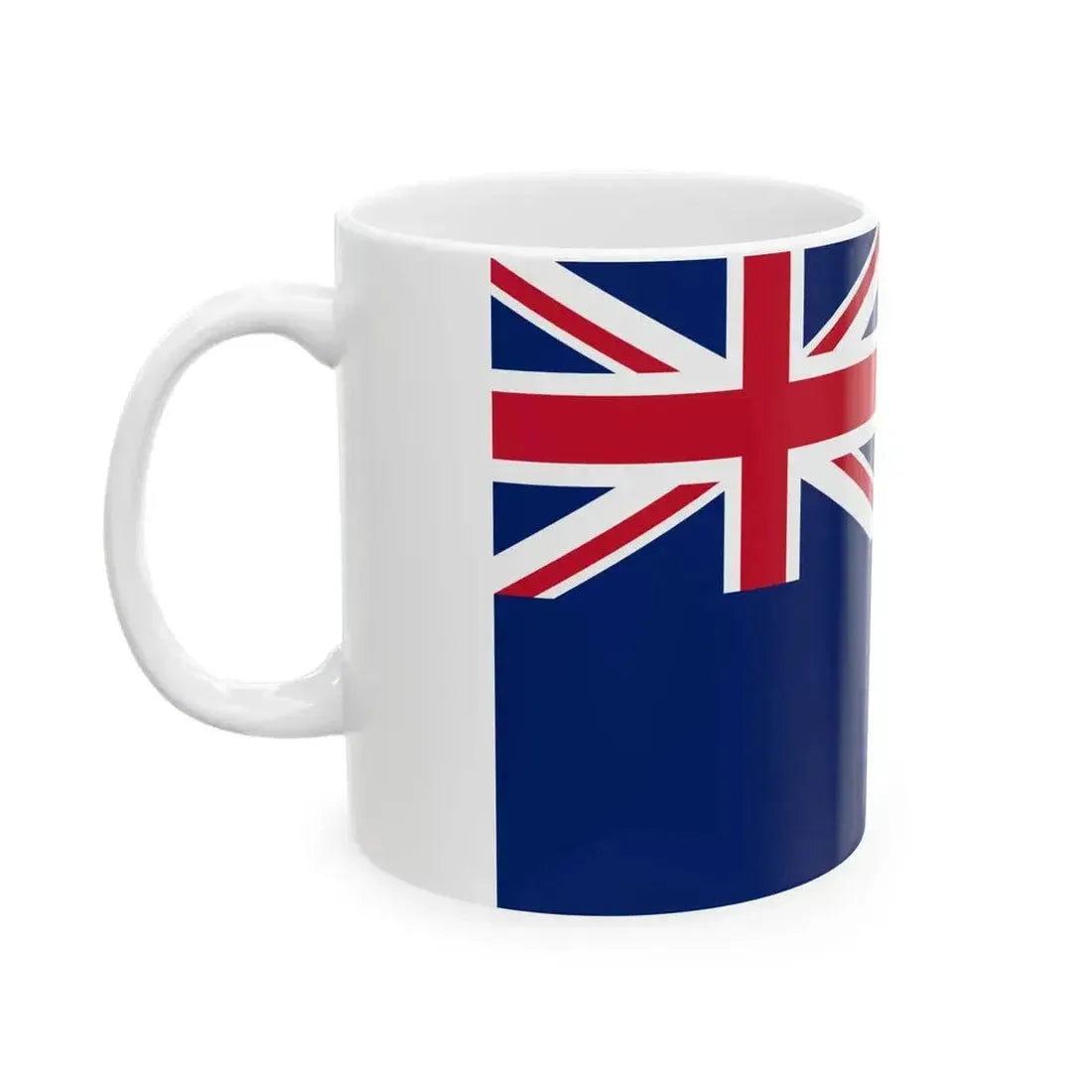 Flag of Hong Kong 1959-1997 3-5 (China) White Coffee Mug - Go Mug Yourself
