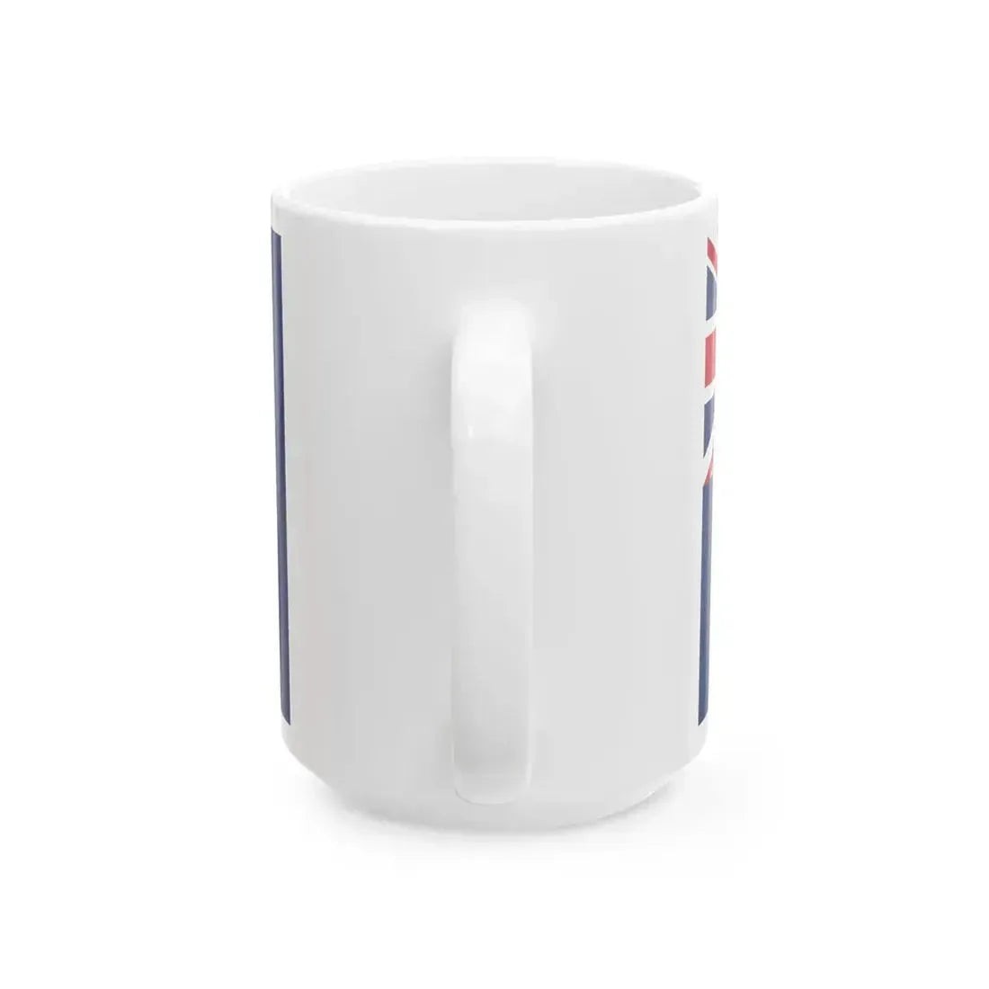Flag of Hong Kong 1959-1997 3-5 (China) White Coffee Mug - Go Mug Yourself