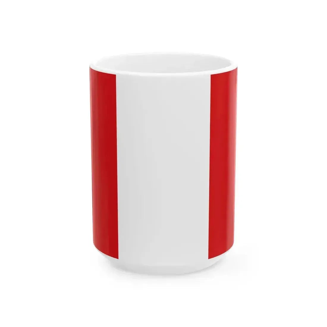 Flag of Hoogstraten (Belgium) White Coffee Mug 15oz - Go Mug Yourself
