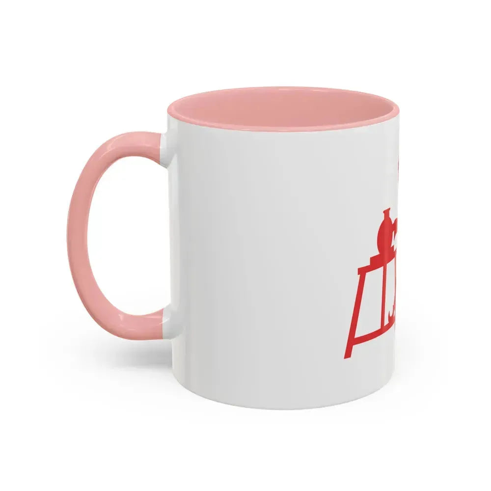 Flag of Horningsea UK - Accent Coffee Mug - Go Mug Yourself