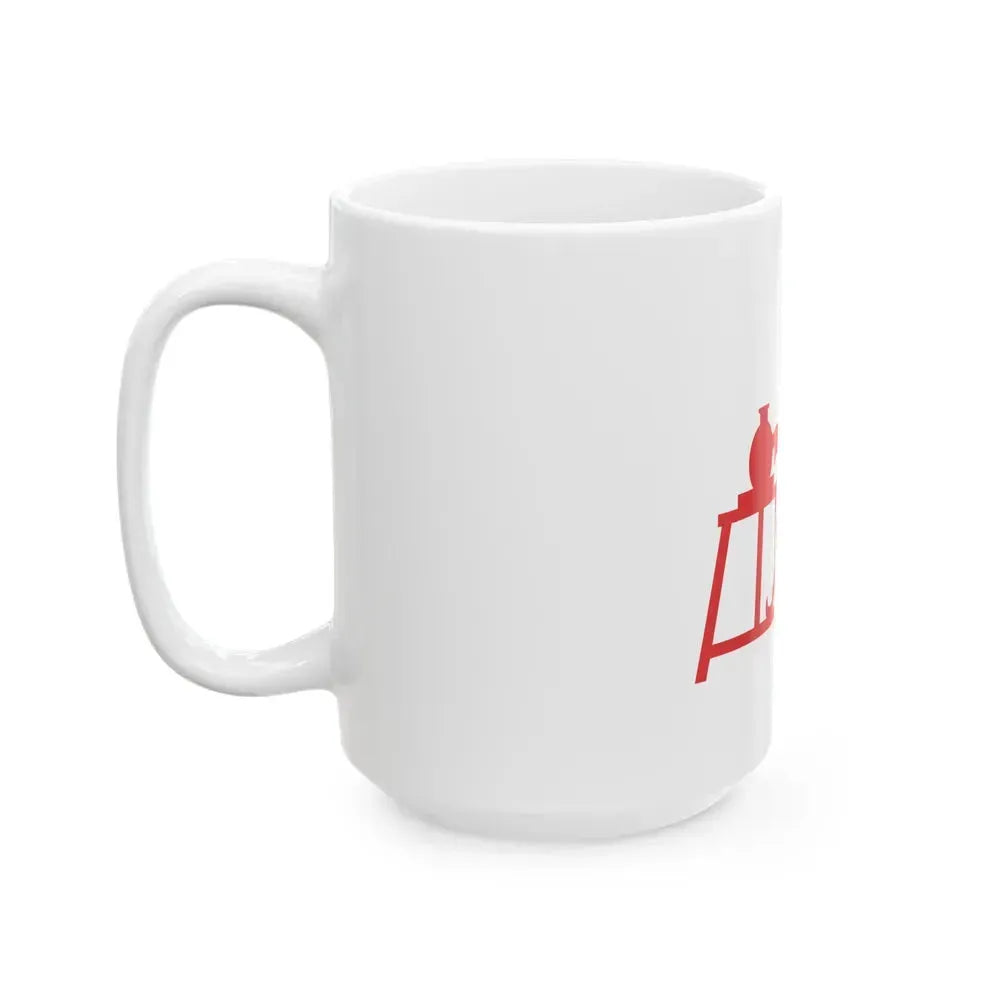 Flag of Horningsea UK - White Coffee Mug - Go Mug Yourself