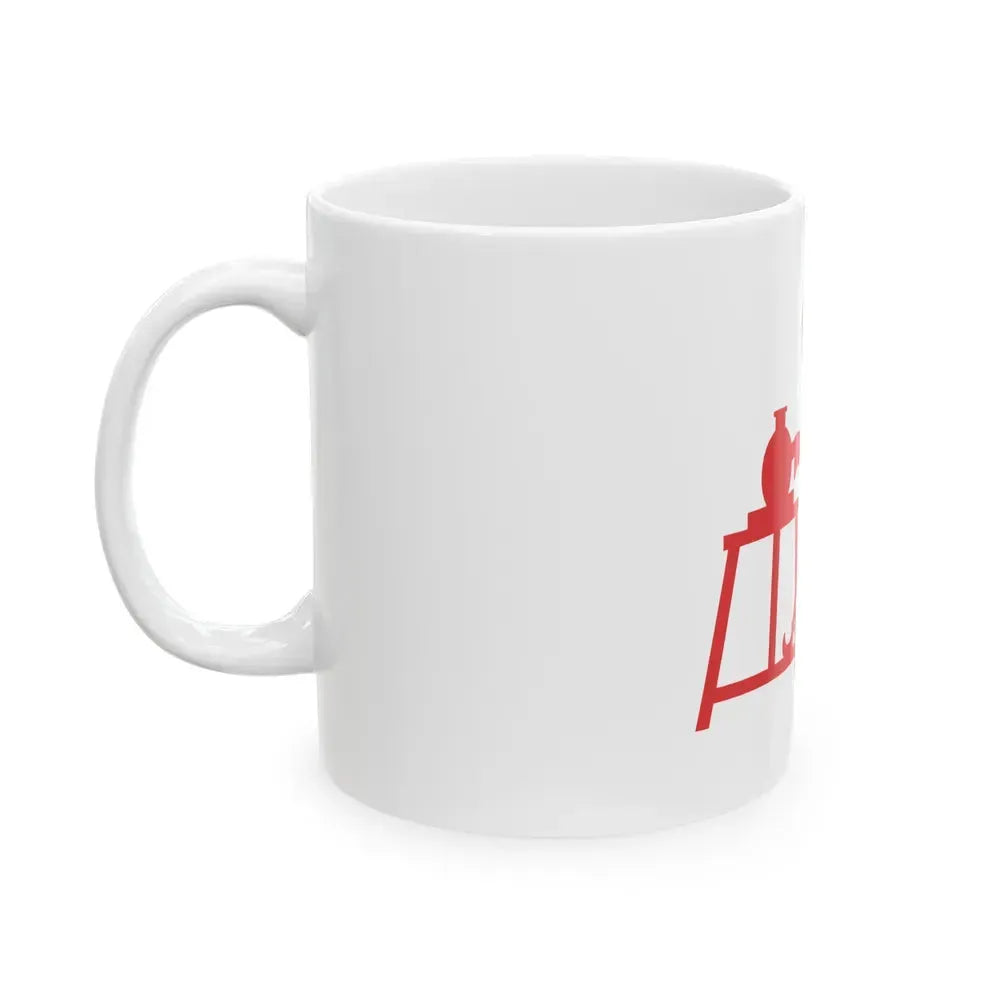 Flag of Horningsea UK - White Coffee Mug - Go Mug Yourself