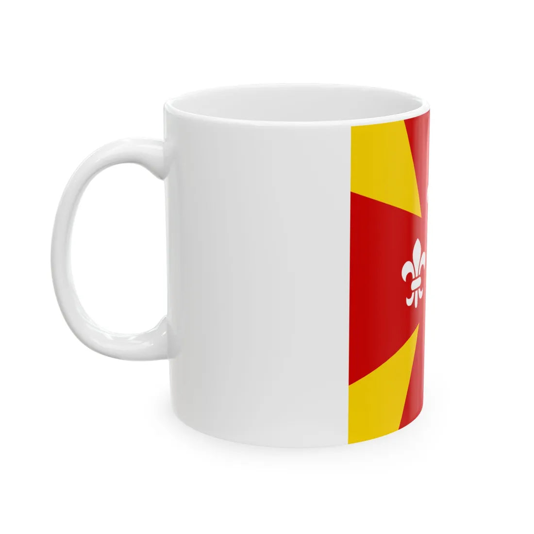 Flag of Hoshcha (Ukraine) White Coffee Mug - Go Mug Yourself