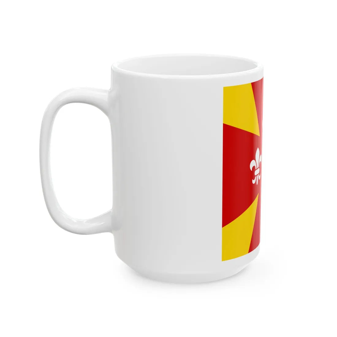 Flag of Hoshcha (Ukraine) White Coffee Mug - Go Mug Yourself