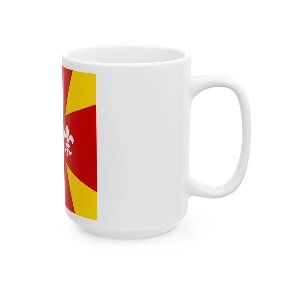 Flag of Hoshcha (Ukraine) White Coffee Mug - Go Mug Yourself