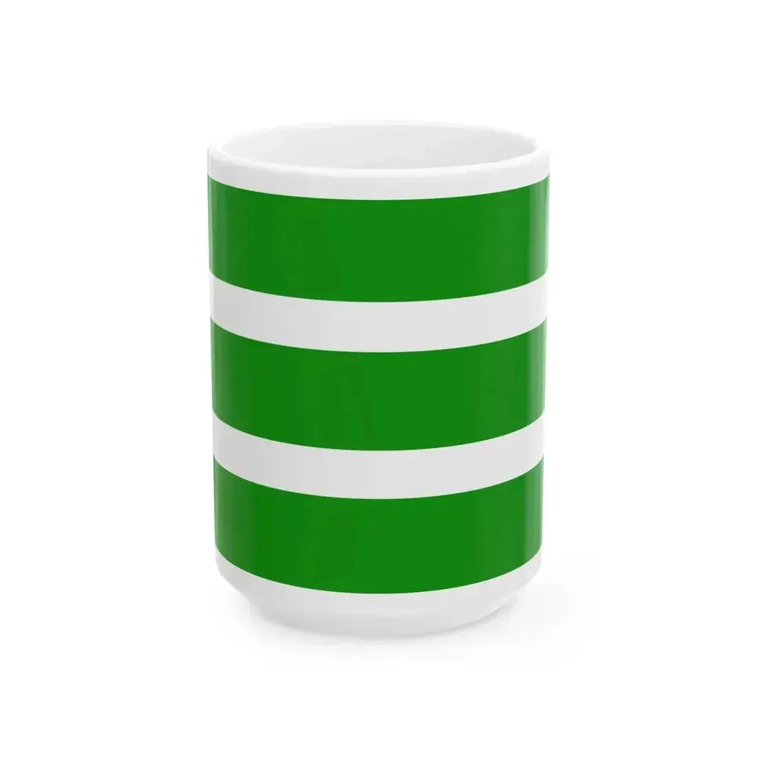 Flag of Hotton (Belgium) White Coffee Mug 15oz - Go Mug Yourself
