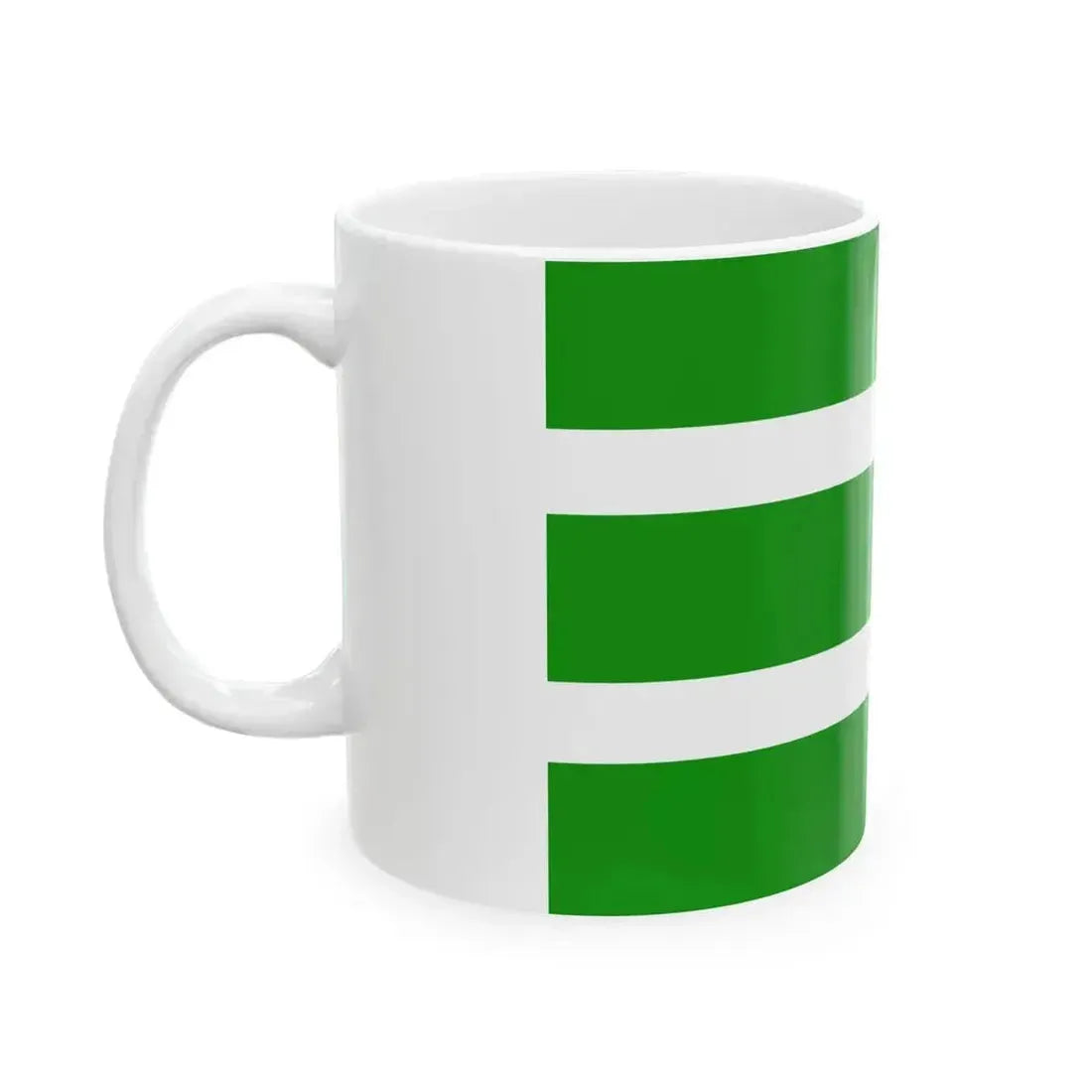 Flag of Hotton (Belgium) White Coffee Mug - Go Mug Yourself