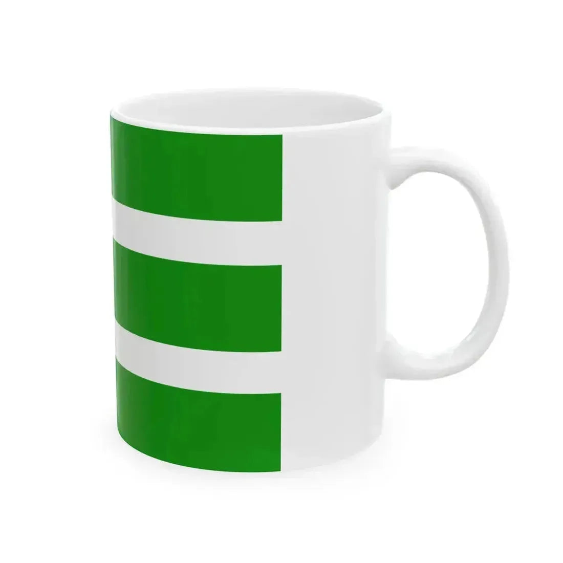 Flag of Hotton (Belgium) White Coffee Mug - Go Mug Yourself